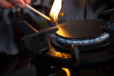 Light the fire.