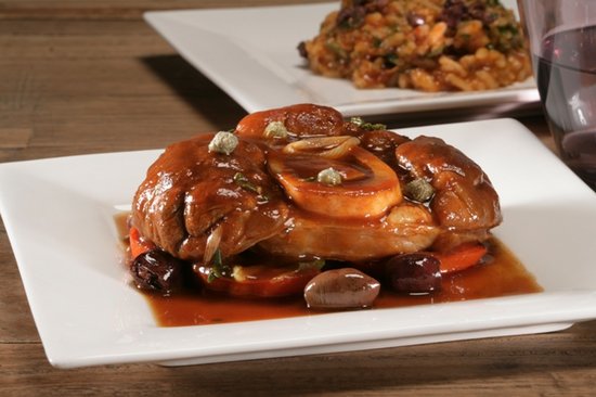 Veal recipe oven-baked ossobuco