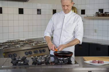 Take a frying pan.